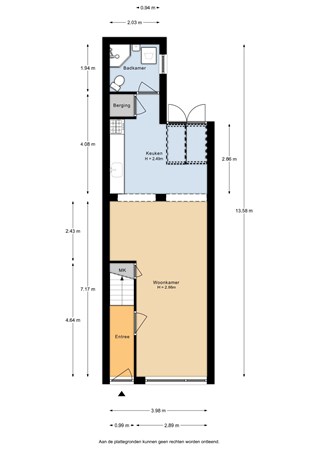 Floorplan - Anjelierstraat 10, 3551 AP Utrecht